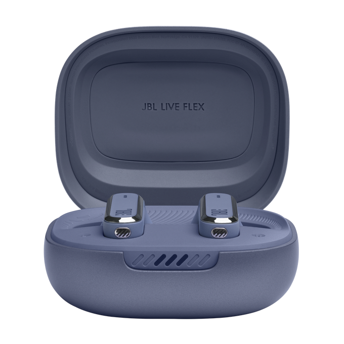 JBL Live Flex - Blue - True wireless Noise Cancelling earbuds - Detailshot 1 image number null